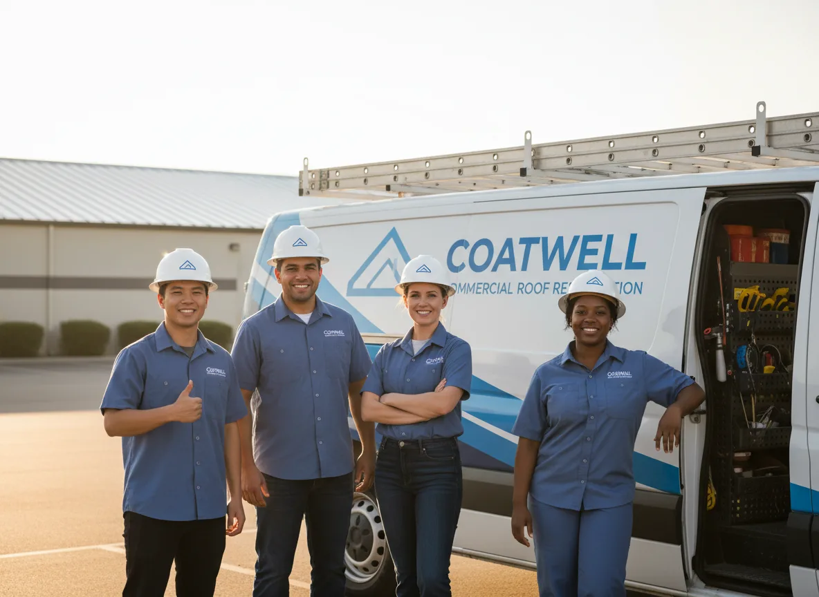 Commercial roof coating company in Clam Lake, WI